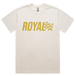 Royal Checkered Flag Shirt - Chiffon *PRE-ORDER